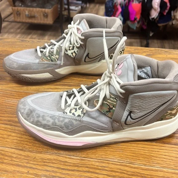 NIKEKyrie Infinity leopard/camo basketball shoes/sneakers